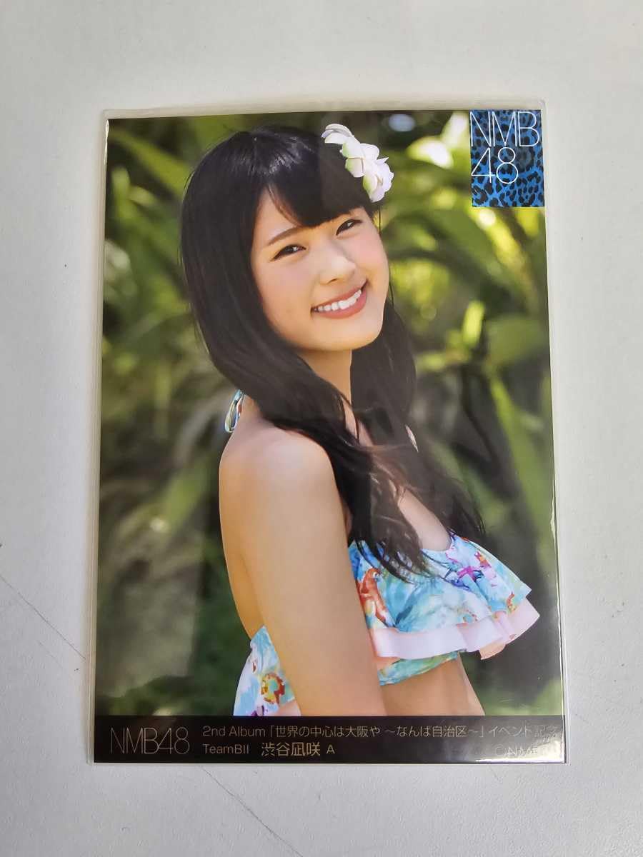 NMB48 渋谷凪咲 公式生写真 2 NMB48 渋谷凪咲☆生写真2枚セット - メルカリ
